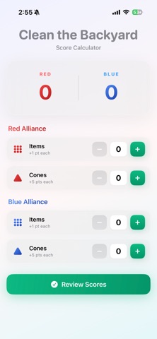 Clean the Backyard Calculator screenshot
