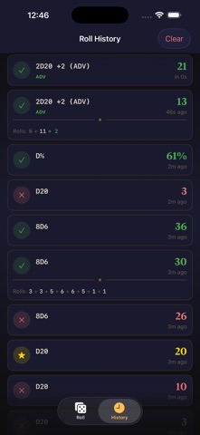 Spellroll: D&D Dice Roller screenshot