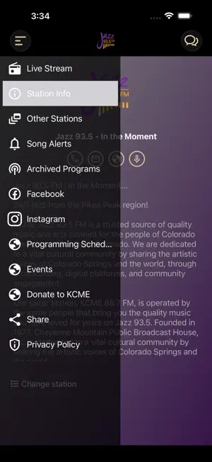 KCME Jazz 93.5 FM screenshot 4