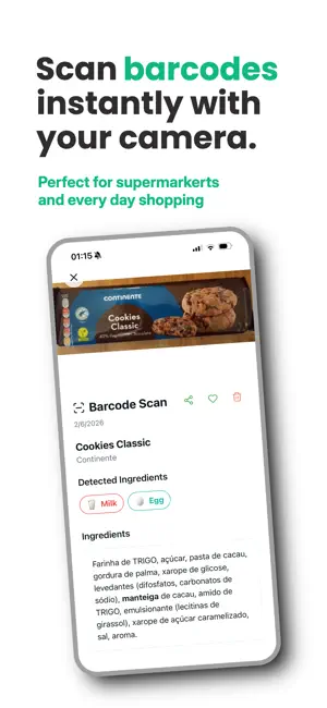 Vegio: Vegan Food Scanner screenshot 2