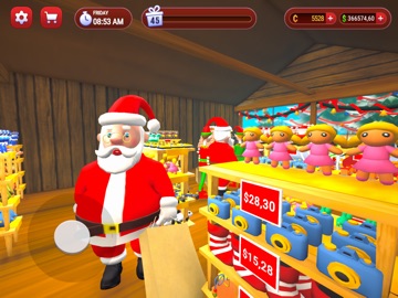Christmas Store Simulator 3D iPad screenshot