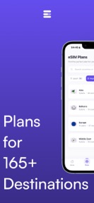 Esimy - eSIM Travel Data Plans screenshot
