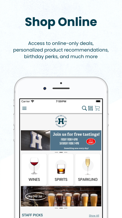Heritage Wine and Liquor Screenshot