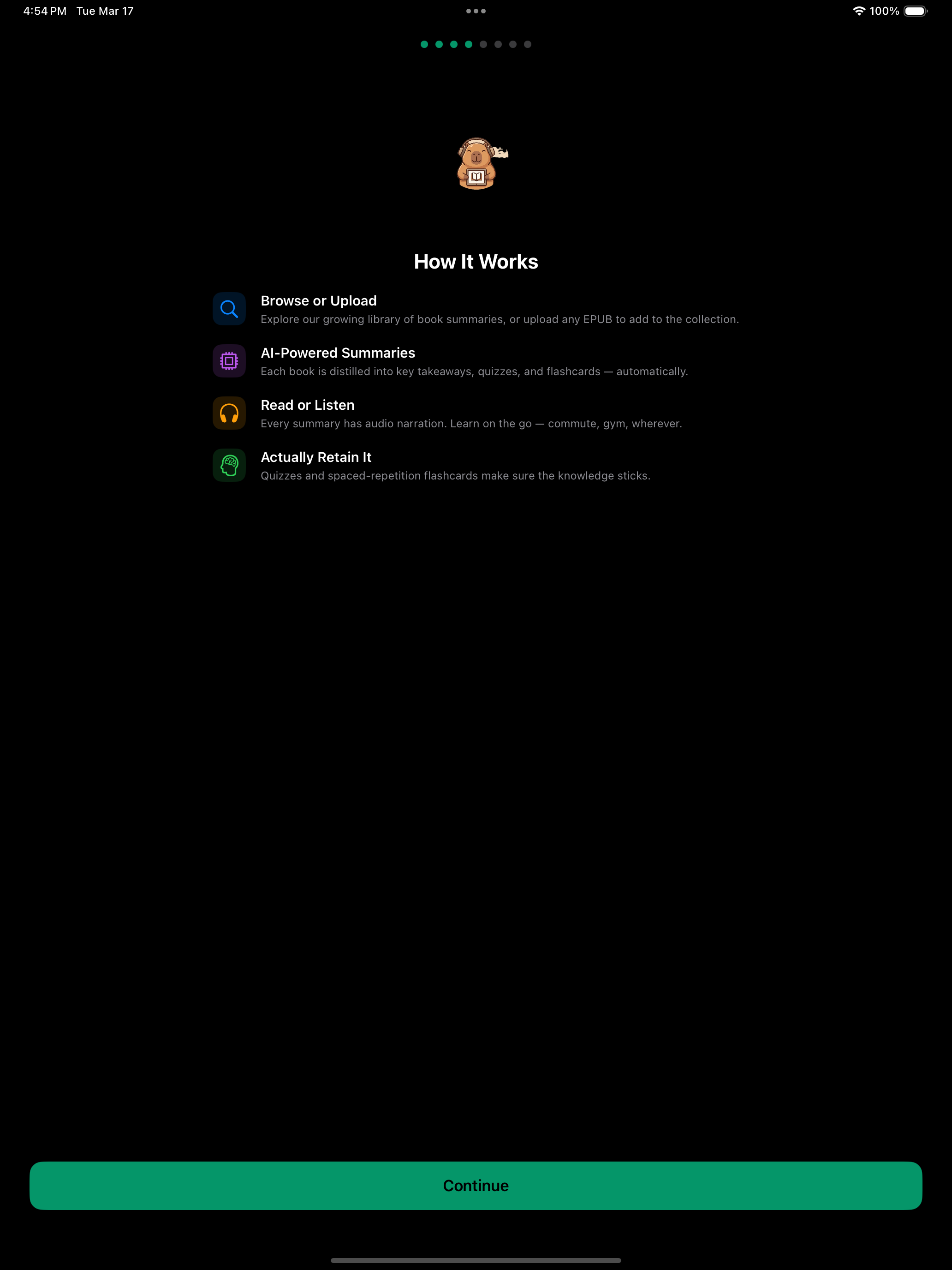 OpenShelf: AI Book Summaries screenshot 8