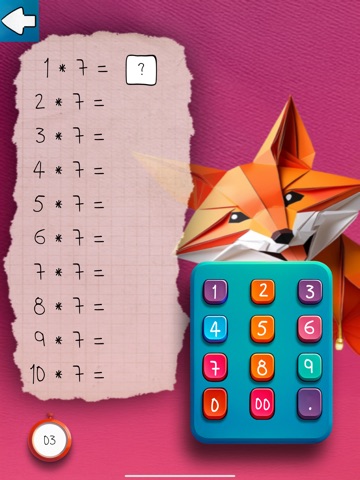 Learn Times Tables iPad screenshot