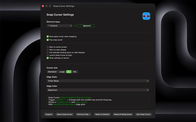 SnapCursor screenshot