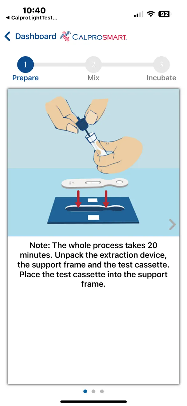 Screenshot #1 pour CalproSmart Deep Link