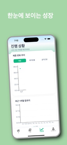 데이터핏 iPhone screenshot