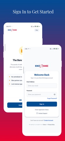 BenchXChange screenshot