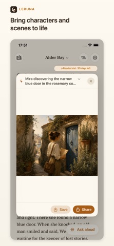 Leruna: AI Book Reader Screenshot 3 of 6