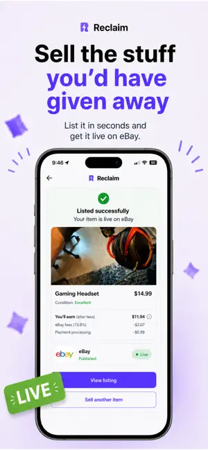 Reclaim: Sell with AI screenshot 4