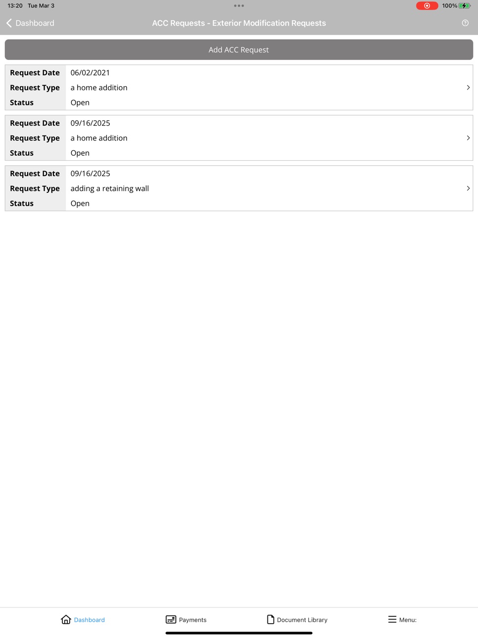 iPad screenshot