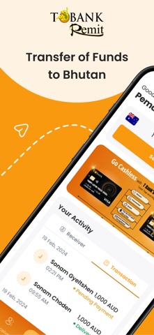 TBankRemit screenshot