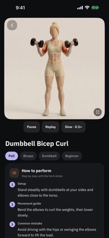 Prime Fit: Workout Tracker Screenshot 2 of 4