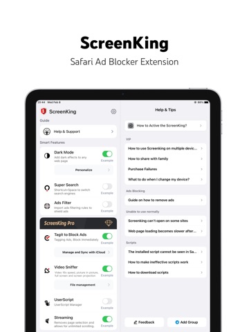 ScreenKing-Safari Extension