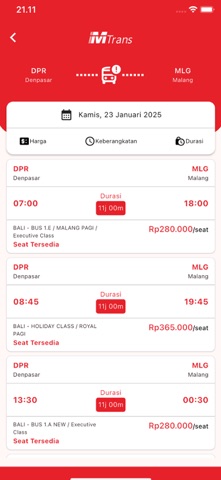MTrans Connect iPhone screenshot 5