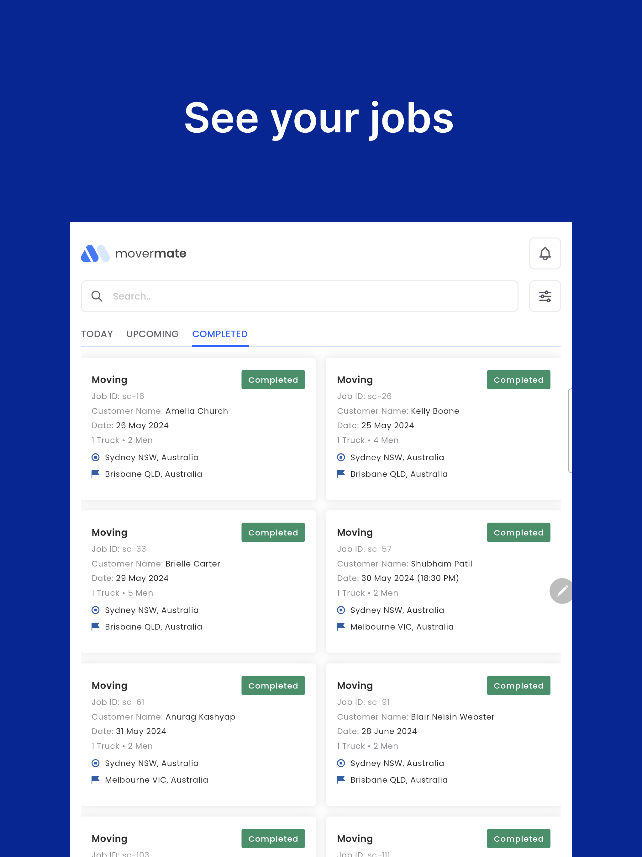 Movermate Crew screenshot 8