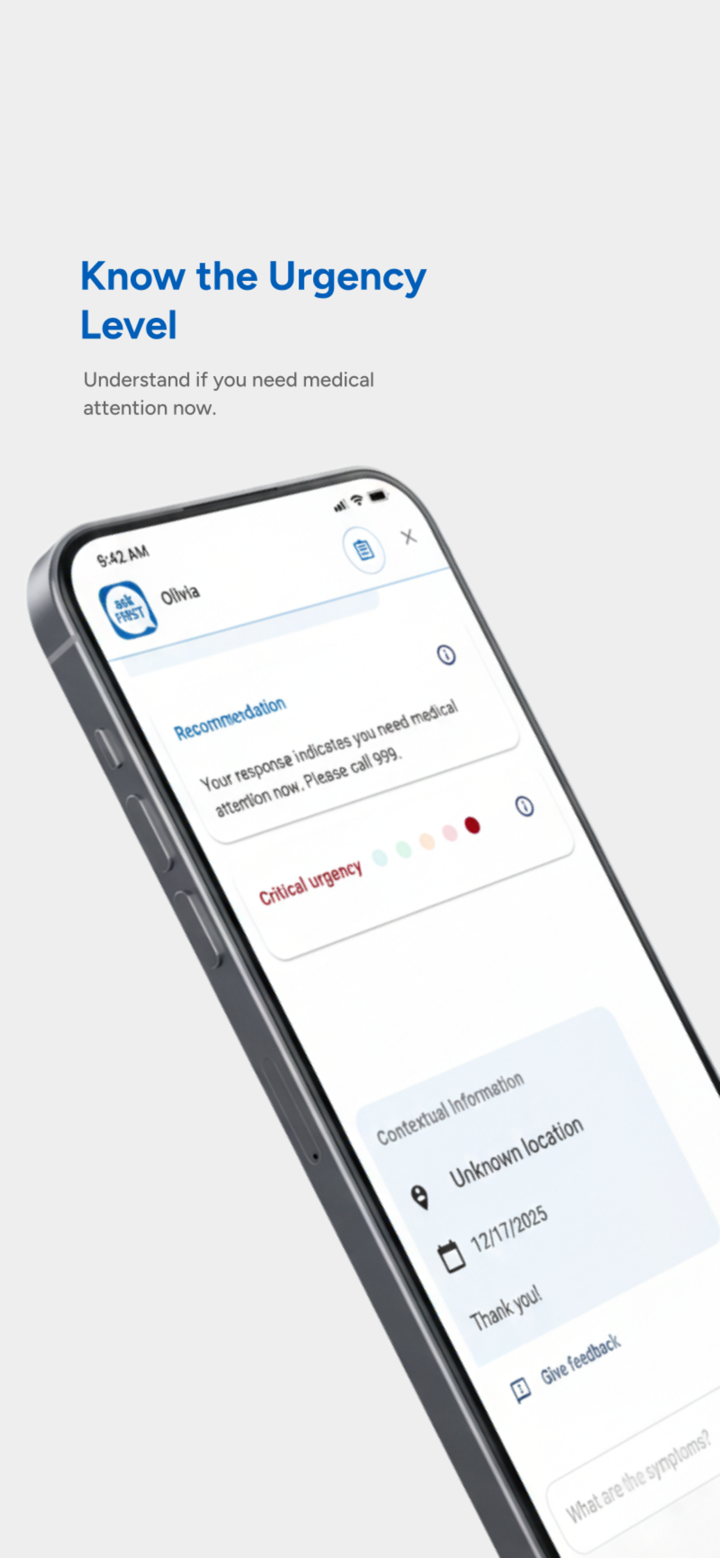 AskFirst (formerly Ask NHS) screenshot 3