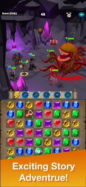Nexus Puzzle Heroes: Match 3 screenshot 1