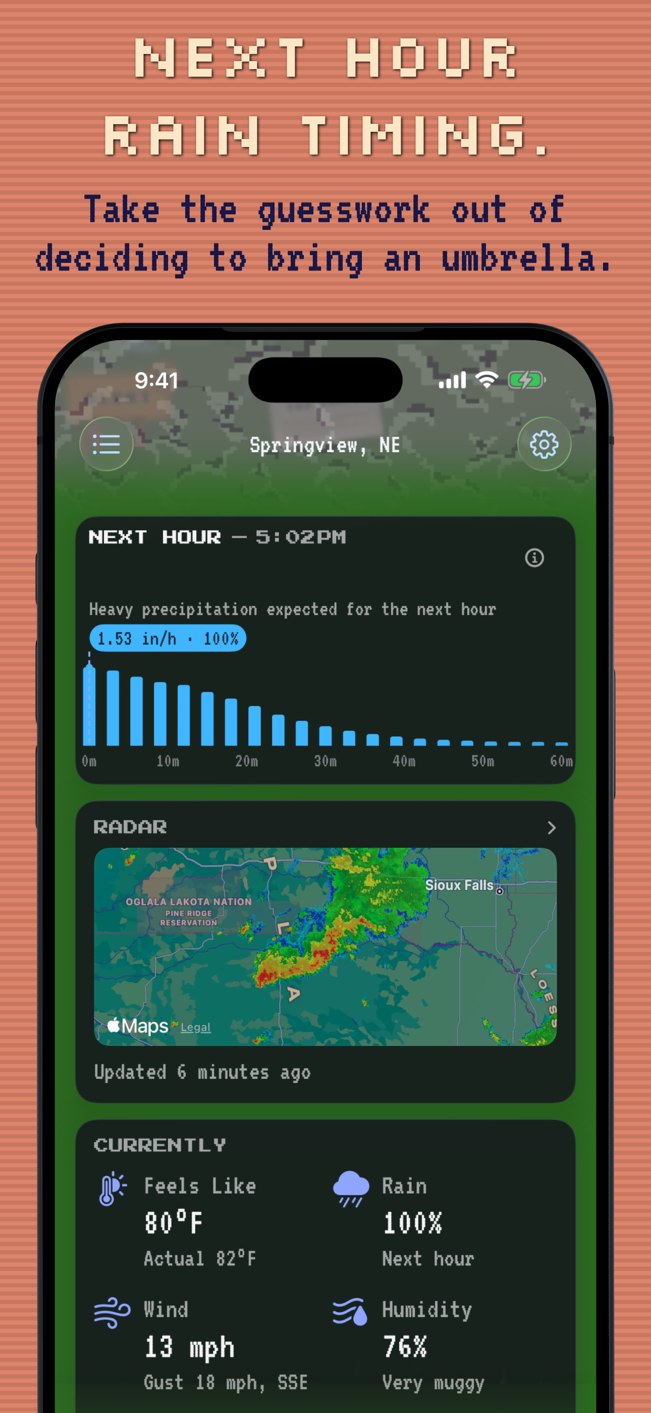 Furcast: Pixel-Perfect Weather screenshot 3