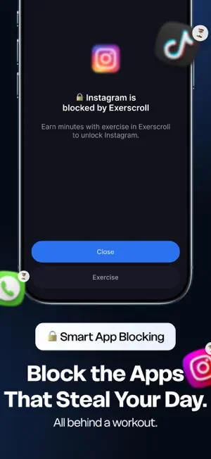 Exerscroll Screen Time Control screenshot 3