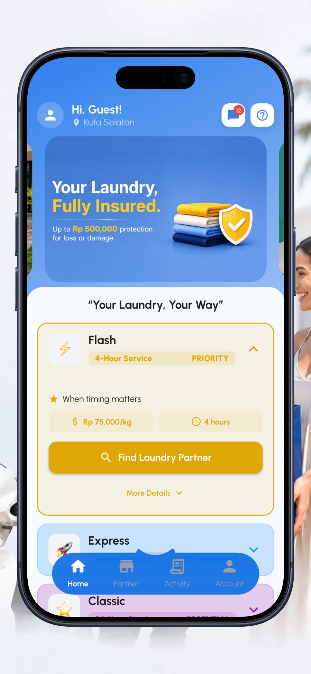 LaundryXpres screenshot 2