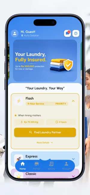 LaundryXpres screenshot 2