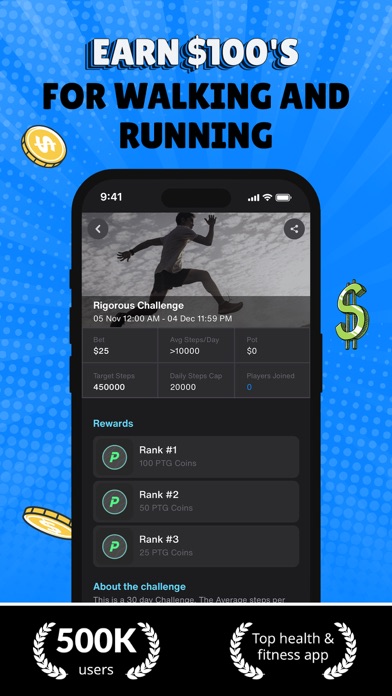 PaidToGo: Paid To Walk Screenshot 1 - AppWisp.com PaidToGo: Paid To Walk Screenshot 1 - AppWisp.com