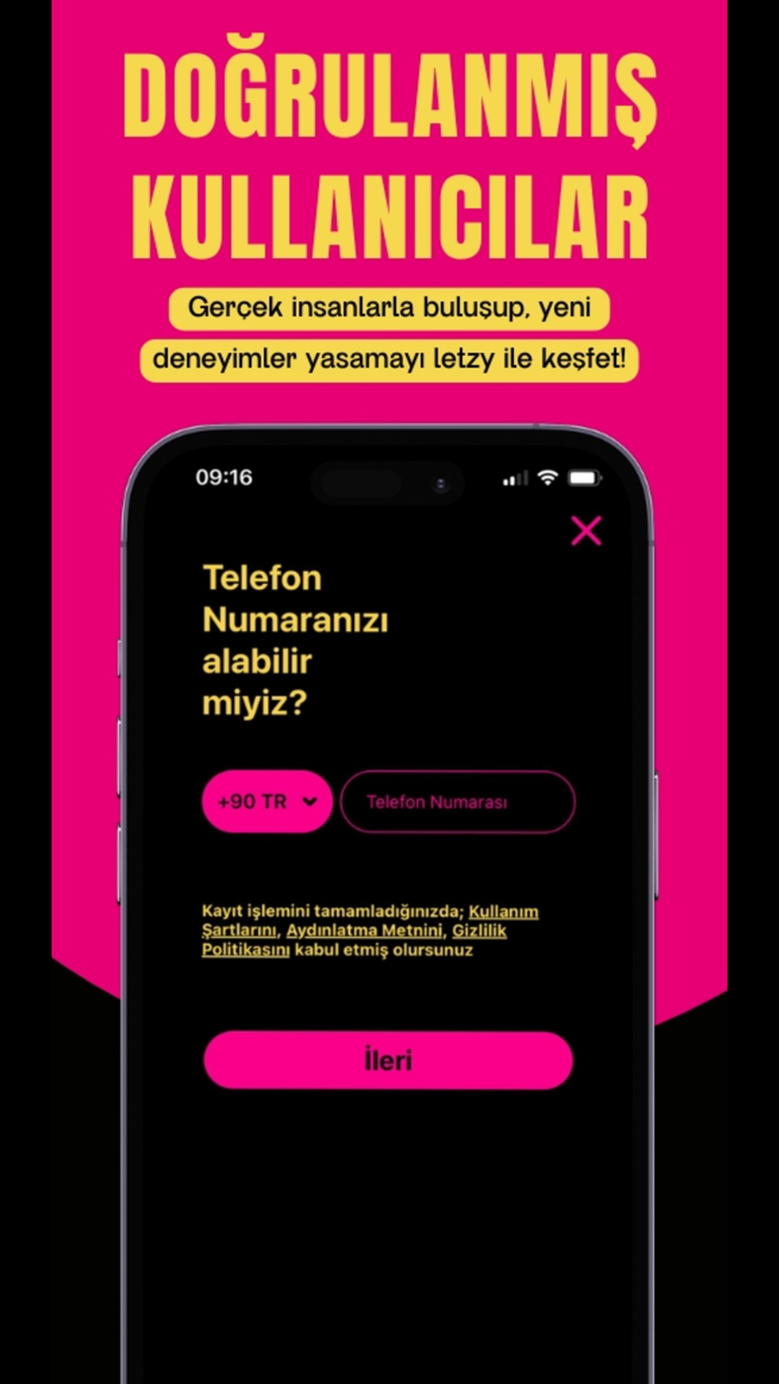 Letzy - Etkinlik arkadaşı bul