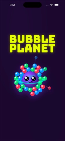 Bubble Planet - Bubble Shooter iPhone screenshot