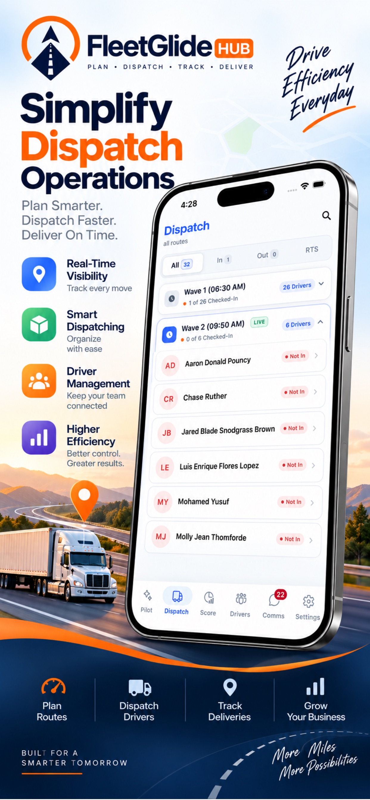 Screenshot 2 of FleetGlide Hub