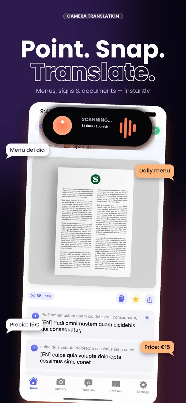 Voyagr: AI Travel Translator screenshot 3
