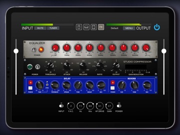 Range 120 Guitar Amplifier iPad screenshot