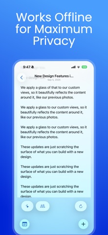David: Transcribe Voice Notes screenshot