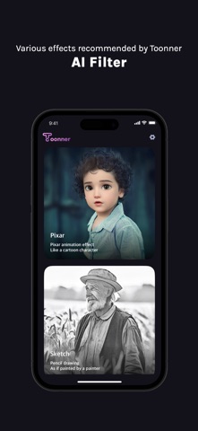 Toonner - AI Photo Editor iPhone screenshot