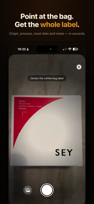 Bean AI: Coffee Bag Tracker screenshot 1