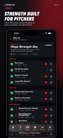 Pitch AI: Pitcher Development screenshot