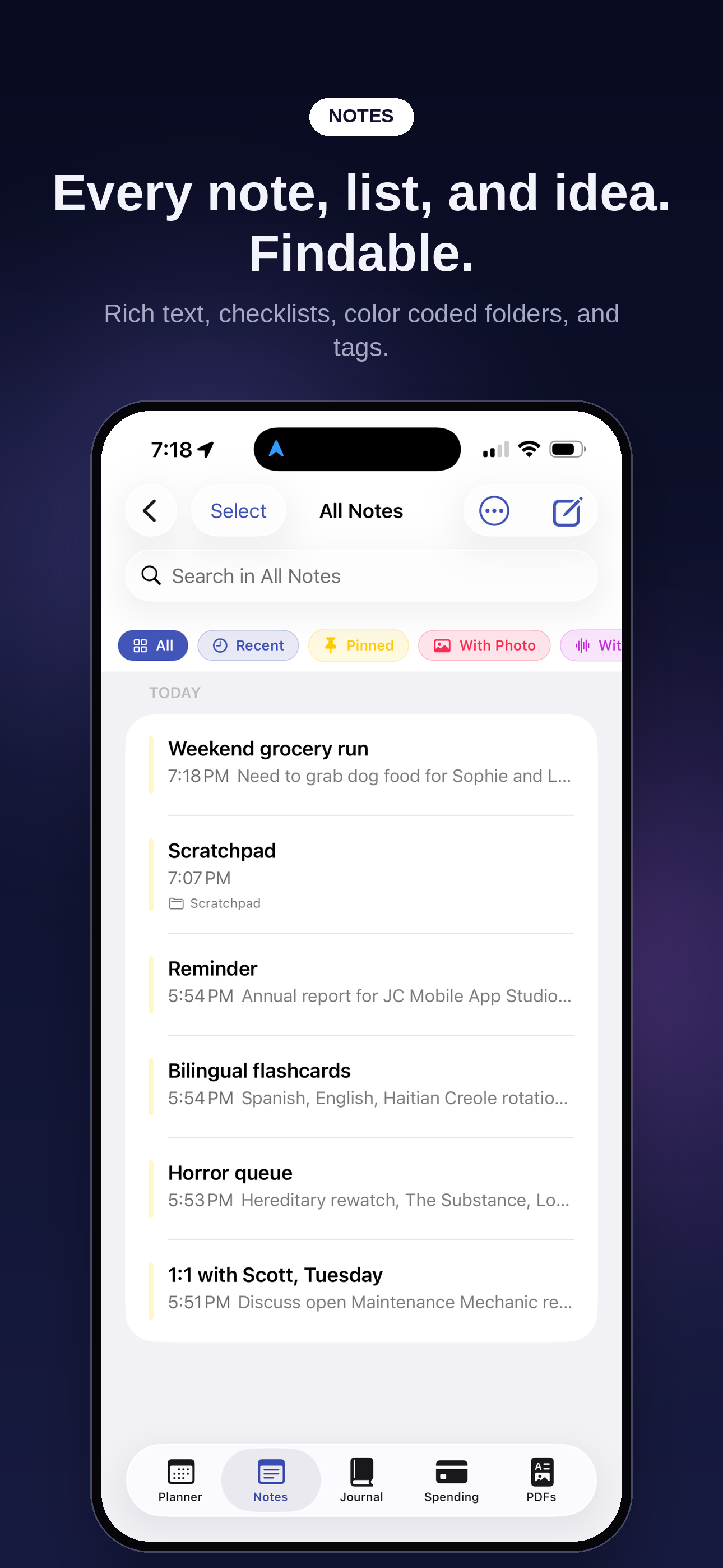DayCast: Plan + Reflect screenshot 4