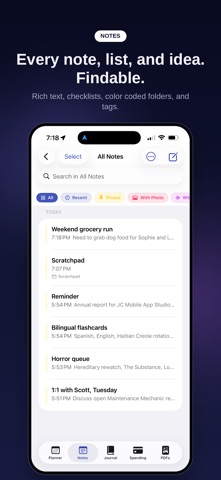 DayCast: Plan + Reflect screenshot