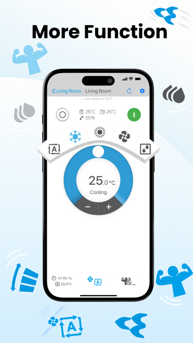 DAIKIN Mobile Controller iPhone screenshot 4