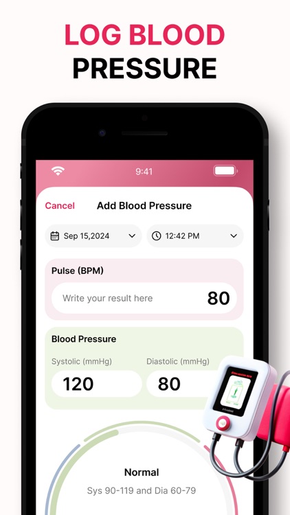 Heart Rate Monitor & Pulse Log