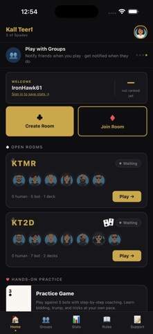 KaliTeeri: Card Game iPhone screenshot