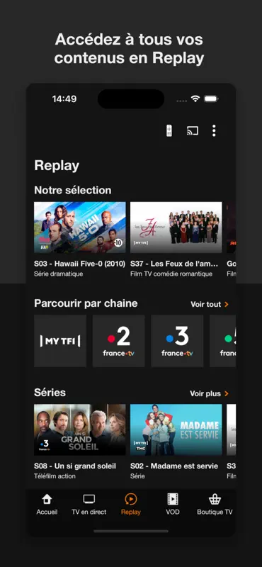Orange TV • France screenshot 6 of 9