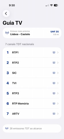 PortugalTVMap Screenshot 10 of 10