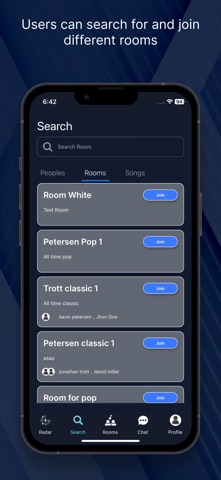 Radius Music iPhone screenshot