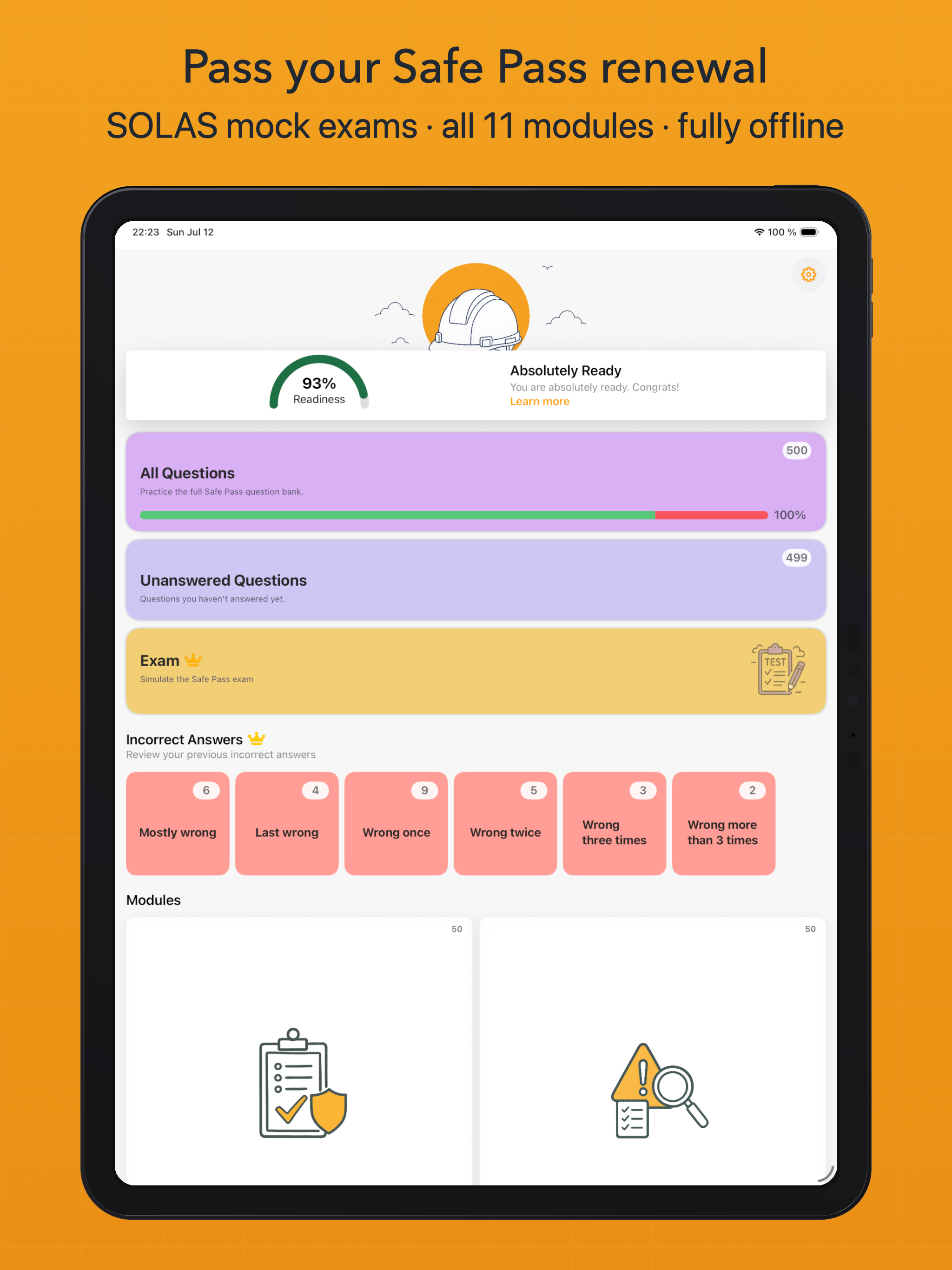 Safe Pass Course: SOLAS Card screenshot 11