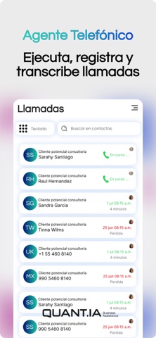Quantia Business screenshot