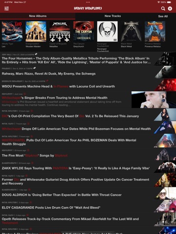 Heavy Headlines iPad screenshot