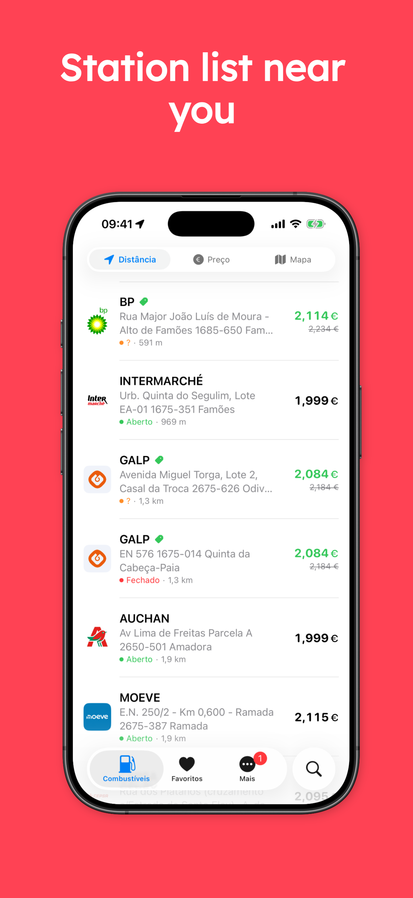 PortuGAS - Fuel Prices PT