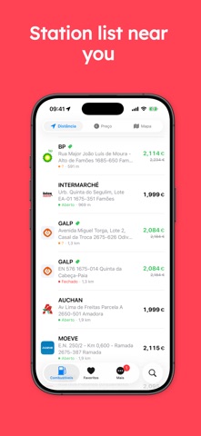 PortuGAS - Fuel Prices PT iPhone screenshot